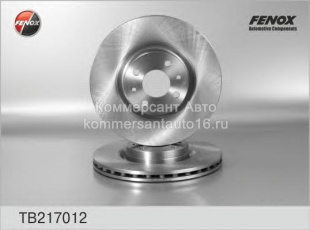 Диск тормозной передний Doblo 06- RUS FENOX