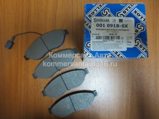 Колодки передние Ducato (250)  Boxer 06-> R15 Stellox